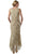 Soulmates - D9124 High-Low Beaded Evening Gown