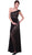Cinderella Divine - Asymmetric Lace Sheath Evening Dress