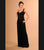 Daymor Couture - 611 Jeweled Bolero A-Line Gown in Black
