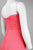 Decode 1.8 - Bejeweled Ruched Sweetheart Evening Gown 182270 in Red