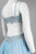 Decode 1.8 - Rhinestone Beaded Sweetheart Gown 182271 in Blue