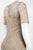 Decode 1.8 - Scalloped Lace Illusion Dress 182415X in Neutral
