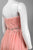 Decode 1.8 - 182471D Strapless Ruched Chiffon Evening Dress in Pink