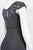 Decode 1.8 - Embellished Ruched Gown 182752SM in Gray