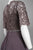 Decode 1.8 - 182768 Crochet Lace Jersey Evening Dress in Purple
