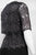 Decode 1.8 - Sequined Queen Anne Dress 183201 in Black and Silver