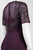 Decode 1.8 - Draped Jersey Dress 183213 in Purple