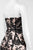 Decode 1.8 - Strapless Floral Long Dress 183317 in Black and Neutral
