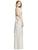 Dessy Collection - SOHO-TWIST Twisted Matte Jersey Evening Dress In Gold