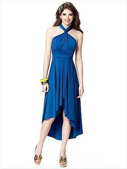 TWISTPRM1 Dress In Estate Blue