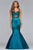 10081 Lace Sweetheart Mermaid Gown