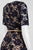 Donna Morgan - D1732M Short Sleeve Lace Dress in Blue
