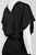Donna Morgan - D2822M Kimono Sleeves Zip Front Chiffon Jumpsuit in Black