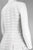 Donna Morgan - D3089M Illusion Stripe Organza Dress in White