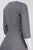 Donna Morgan - D3889M Twisted Chevron Dress in Black and White
