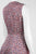 Donna Morgan - D4064M Print Asymmetrical Hem Dress in Red and Multi-Color