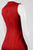 Donna Ricco - DR50182 Sleeveless Ruffle Hem Cocktail Dress in Black in Red
