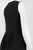 Donna Ricco - 8187235H Ruched Keyhole Long Dress in Black