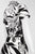 Donna Ricco - DR20062 Collared Floral Print Dress in Black and White