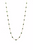 Blue Sapphire Oval Necklace In 18k Yellow Gold