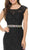 Lenovia - Floral Lace Scoop Evening Gown 5131 In Black