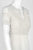 Elie Tahari - E303N607 Lace V-neck A-line Dress In White