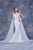 Jadore - J13070 Beaded Plunging V Neck Mermaid Gown In White