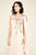 Tadashi Shoji - Asymmetric Sequined Column Gown In Pink and Gold