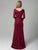 32743 Dress In Dark Red