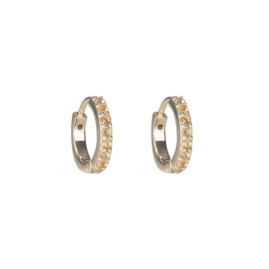 Jaipur Pavé Hoop Earrings