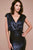 Tadashi Shoji - Yuri Sequin Dress In Blue