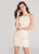 Ellie Wilde - EW21869S Beaded Lace Sheath Cocktail Dress