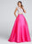 Ellie Wilde - EW117025 Heart Applied Two Piece Asymmetrical Ballgown