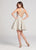 Ellie Wilde - EW21845S Strappy Halter A-Line Cocktail Dress