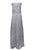 Emma Street - 1111260 Sequin Detail Embellished Mesh Overlay Dress In Silver