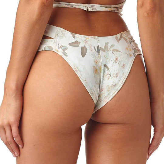 Été Floral Added Coverage Euro Bikini Bottom