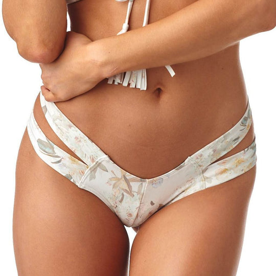 Été Floral Euro Bikini Bottom