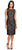 Maggy London - G2721M Sleeveless Keyhole Back Burnout Scuba Dress in Black
