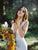 Wilderly Bride by Allure Bridals - F117 Lace Deep V-neck Wedding Dress In White