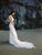 Wilderly Bride by Allure Bridals - F120 Lace Vneck Fitted Wedding Dress In White