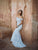 Wilderly Bride by Allure Bridals - F131 Off Shoulder Wedding Dress In Neutral and White