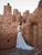 Wilderly Bride by Allure Bridals - F135 Halter Lace Sheath Bridal Gown In White