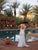 Wilderly Bride by Allure Bridals - F137 V Neck Sheath Bridal Gown In White