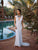 Wilderly Bride by Allure Bridals - F137 V Neck Sheath Bridal Gown In White