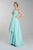 Jewel Embellished Layered Chiffon Prom Dress