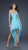 La Femme - 17141 Sweetheart Bodice Hi-Low Style Dress  in Blue