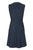 T Tahari - F50CB607 Embellished Jewel Neck A-line Dress In Blue