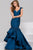 Chic Sweetheart Mikado Trumpet Gown Cap Sleeves 39291