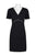 T Tahari - F904J627 Pearl Embellished V-neck Fitted Dress In Black