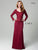 32743 Dress In Dark Red